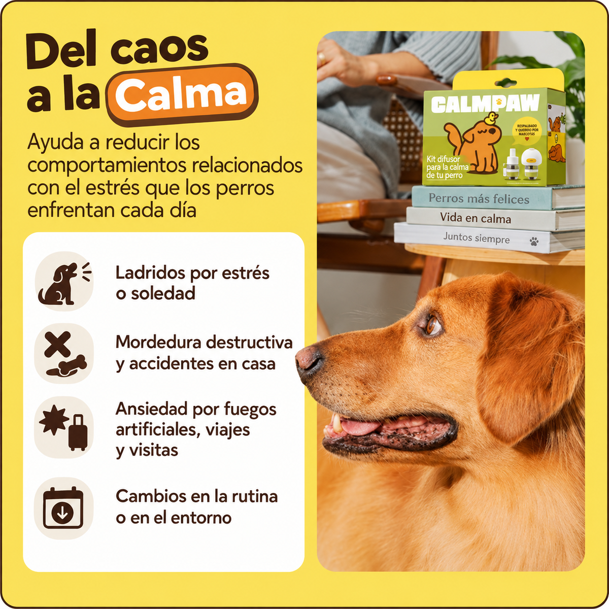 Difusor Calmante para Perros — CalmPaw